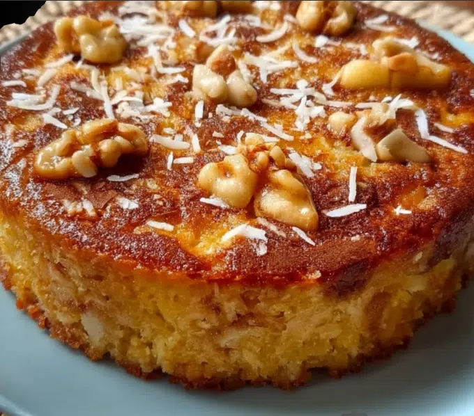 Torta saludable sin horno (sin gluten)