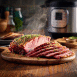 Corned Beef in Instant Pot: Tender, Easy, and Full of Flavor 5 corned beef in Instant Pot sliced and served