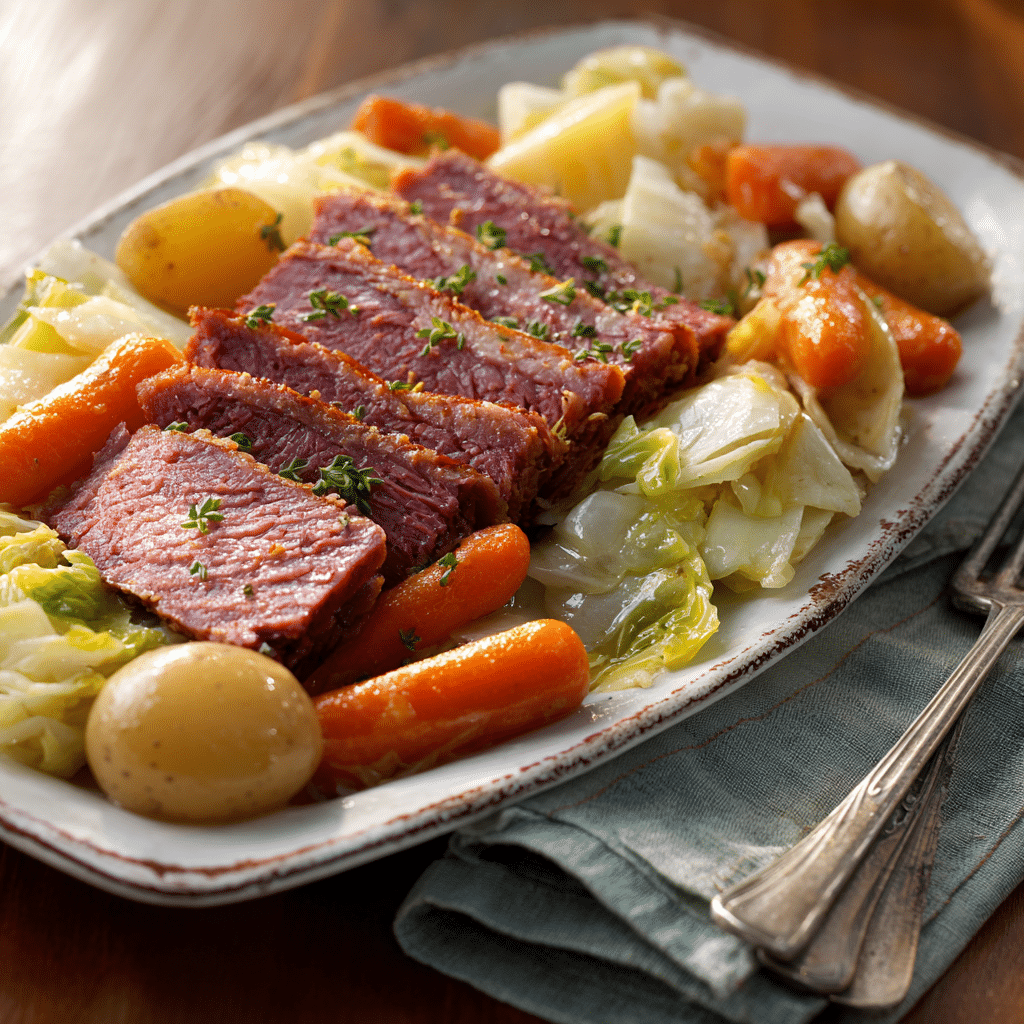 Corned Beef Instant Pot Recipe That’s Juicy, Tender & Fast 8 Plated corned beef instant pot dinner