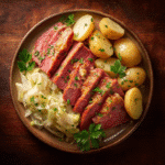 Instant Pot Corned Beef: Juicy, Flavorful, and Ready in 90 Minutes 6 Instant Pot corned beef with cabbage and potatoes